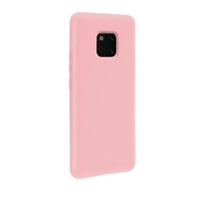 Teleplus Huawei Mate 20 Pro Soft Touch Pembe Silikon Kılıf