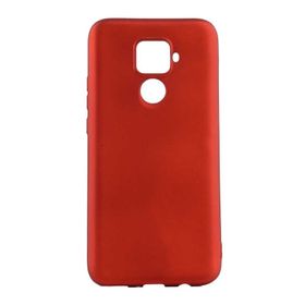 Teleplus Huawei Mate 30 Lite Lüks Mat Korumalı Silikon Kırmızı Kılıf