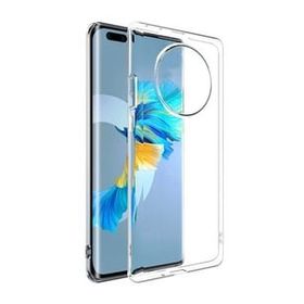Teleplus Huawei Mate 40 Pro Şeffaf Lüks Korumalı Silikon Kılıf + Tam Kapatan Ekran Koruyucu + Kamera Koruyucu