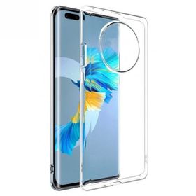 Teleplus Huawei Mate 40 Pro Şeffaf Lüks Korumalı Silikon Kılıf + Tam Kapatan Ekran Koruyucu + Kamera Koruyucu