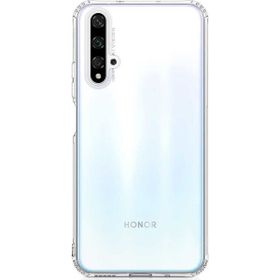Teleplus Huawei Nova 5t Darbe Korumalı Sert Hibrit Şeffaf Silikon Cep Telefonu Kılıf