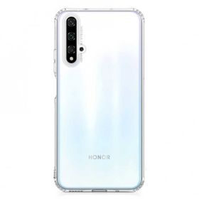 Teleplus Huawei Nova 5t Darbe Korumalı Sert Hibrit Şeffaf Silikon Cep Telefonu Kılıf