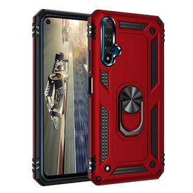 Teleplus Huawei Nova 5T Vega Yüzüklü Tank Kapak Rose Gold Kılıf