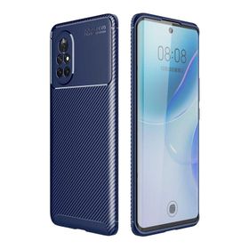 Teleplus Huawei Nova 8I Negro Karbon Dizayn Silikon Siyah Kılıf