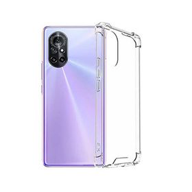 Teleplus Huawei Nova 9 SE Darbe Korumalı TPU Silikon Nano Ekran Koruyucu + Şeffaf Kılıf