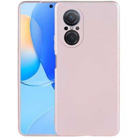 Teleplus Huawei Nova 9 SE Kamera Korumalı Mat Premier Silikon Mor Kılıf