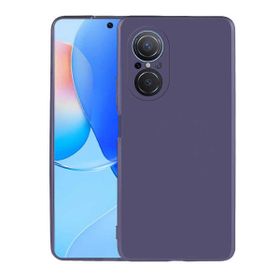 Teleplus Huawei Nova 9 SE Kamera Korumalı Mat Premier Silikon Mor Kılıf