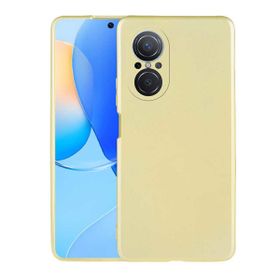 Teleplus Huawei Nova 9 SE Kamera Korumalı Mat Premier Silikon Nano Ekran Koruyucu + Kırmızı Kılıf