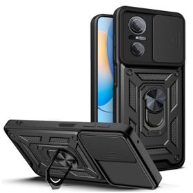 Teleplus Huawei Nova 9 SE Kamera Korumalı Yüzüklü Tank Pars Silikon Lacivert Kılıf