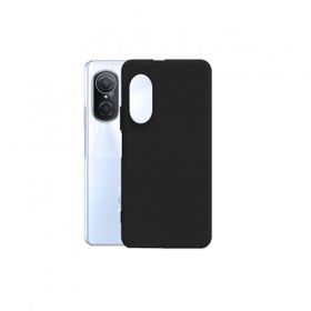 Teleplus Huawei Nova 9 SE Mat Biye TPU Silikon Siyah Nano Ekran Koruyucu + Kılıf