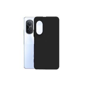 Teleplus Huawei Nova 9 SE Mat Biye TPU Silikon Siyah Nano Ekran Koruyucu + Kılıf