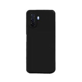 Teleplus Huawei Nova Y70 Kamera Korumalı Mat Silikon Siyah Kılıf
