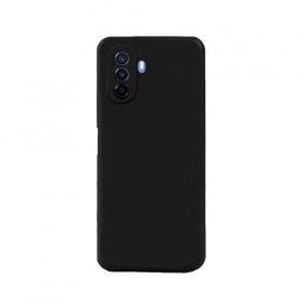 Teleplus Huawei Nova Y70 Kamera Korumalı Mat Silikon Siyah Kılıf