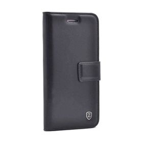 Teleplus Huawei P Smart 2019 Cüzdan Kılıf Siyah ve Nano Ekran Koruyucu