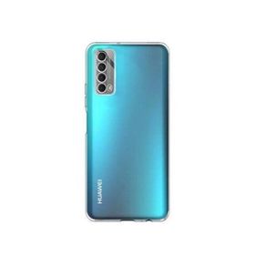 Teleplus Huawei P Smart 2021 Kamera Korumalı Şeffaf Nano Ekran Koruyucu Silikon Cep Telefonu Kılıf