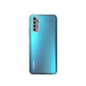 Teleplus Huawei P Smart 2021 Kamera Korumalı Şeffaf Nano Ekran Koruyucu Silikon Cep Telefonu Kılıf