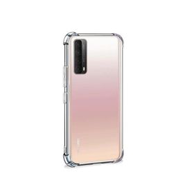 Teleplus Huawei P Smart 2021 Şeffaf Darbe Korumalı Silikon Kılıf + Nano Ekran Koruyucu