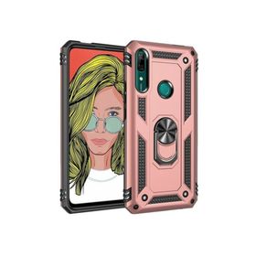 Teleplus Huawei P Smart Pro Gold Vega Yüzüklü Tank Kapak Kılıf