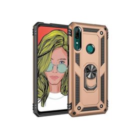 Teleplus Huawei P Smart Pro Gold Vega Yüzüklü Tank Kapak Kılıf