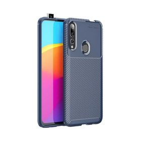 Teleplus Huawei P Smart Z Negro Karbon Desenli Siyah Silikon Kılıf