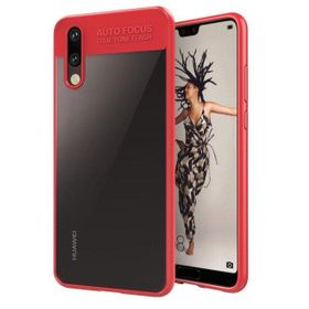 Teleplus Huawei P20 Kamera Koruma Silikon Siyah Kılıf