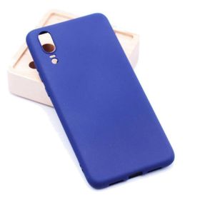 Teleplus Huaweı P20 Lacivert Soft Lüks Silikon Kılıf