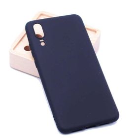 Teleplus Huaweı P20 Lacivert Soft Lüks Silikon Kılıf