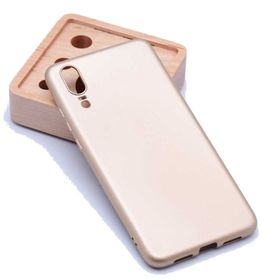 Teleplus Huaweı P20 Lacivert Soft Lüks Silikon Kılıf