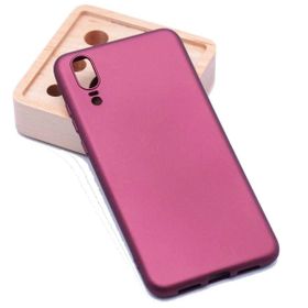 Teleplus Huaweı P20 Lacivert Soft Lüks Silikon Kılıf