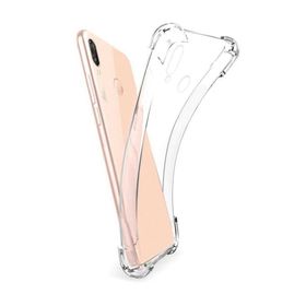 Teleplus Huaweı P20 Lite Darbe Koruma Şeffaf Nano Ekran Koruyucu Uyumlu Silikon Kılıf