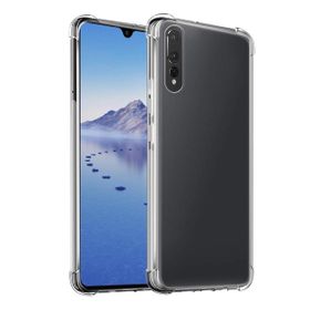 Teleplus Huawei P30 Darbe Korumalı Silikon Şeffaf Nano Ekran Koruyucu Cep Telefonu Kılıfı
