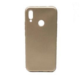 Teleplus Huawei P30 Lite Lüks Silikon Siyah Nano Ekran Koruyucu Cep Telefonu Kılıfı