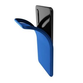 Teleplus Huawei P30 Lüks Silikon Lacivert Nano Ekran Koruyucu Cep Telefonu Kılıfı