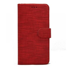Teleplus Huawei P30 Pro Kahverengi Kumaş Spor Standlı Cüzdan Kılıf