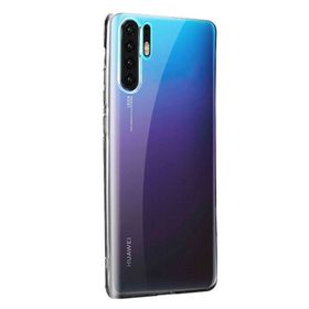 Teleplus Huawei P30 Pro Soft Şeffaf Silikon Kılıf+Tam Yapışan Cam