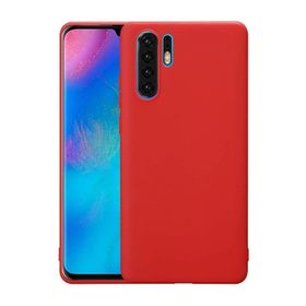 Teleplus Huawei P30 Pro Soft Tpu Siyah Tam Yapışan Cam Uyumlu Silikon Kılıf