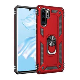 Teleplus Huawei P30 Pro Vega Yüzüklü Tank Kapak Lacivert Kılıf