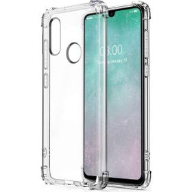 Teleplus Huawei P40 Lite E Darbe Korumalı Silikon Şeffaf Kılıf+Nano Ekran Koruyucu