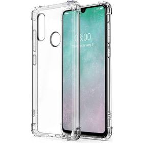 Teleplus Huawei P40 Lite E Darbe Korumalı Silikon Şeffaf Kılıf+Nano Ekran Koruyucu