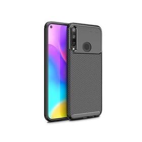 Teleplus Huawei P40 Lite E Kahverengi Negro Dizayn Silikon Kılıf+Nano Ekran Koruyucu