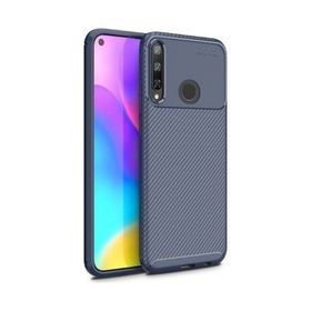 Teleplus Huawei P40 Lite E Kahverengi Negro Dizayn Silikon Kılıf+Nano Ekran Koruyucu