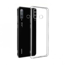 Teleplus Huawei P40 Lite E Kamera Korumalı Tpu Silikon Şeffaf Kılıf+Nano Ekran Koruyucu