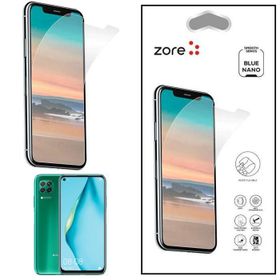Teleplus Huawei P40 Lite E Lüks Silikon Kılıf+Nano Ekran Koruyucu