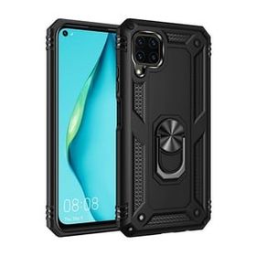Teleplus Huawei P40 Lite Vega Yüzüklü Tank Kapak Gold + Nano Ekran Koruyucu Kılıf