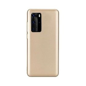 Teleplus Huawei P40 Lüks Mat Silikon Siyah Kılıf