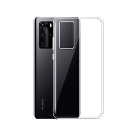 Teleplus Huawei P40 Lüks Silikon Şeffaf Kılıf