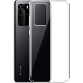 Teleplus Huawei P40 Lüks Silikon Şeffaf Kılıf