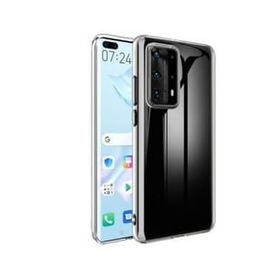 Teleplus Huawei P40 Pro Lüks Silikon Şeffaf Kılıf