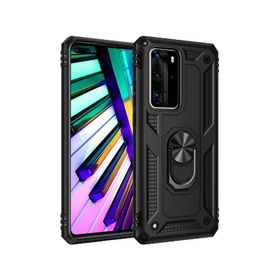 Teleplus Huawei P40 Pro Vega Yüzüklü Tank Kapak Gold Kılıf