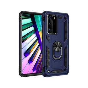 Teleplus Huawei P40 Pro Vega Yüzüklü Tank Kapak Gold Kılıf